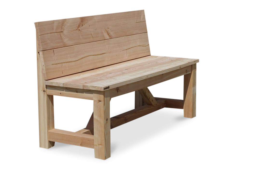 Tuinbank rugleuning Douglas hout Bonde