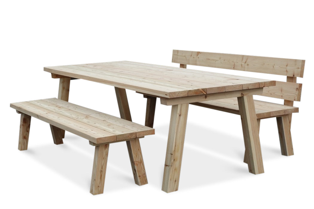 Tuinset Douglas hout Lono