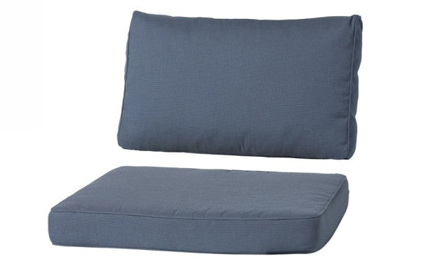 Loungekussens Luxe Rib Grey