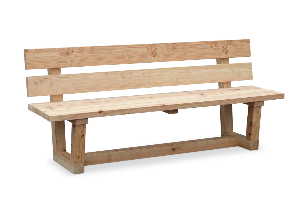 Tuinbank rugleuning Douglas hout Urban