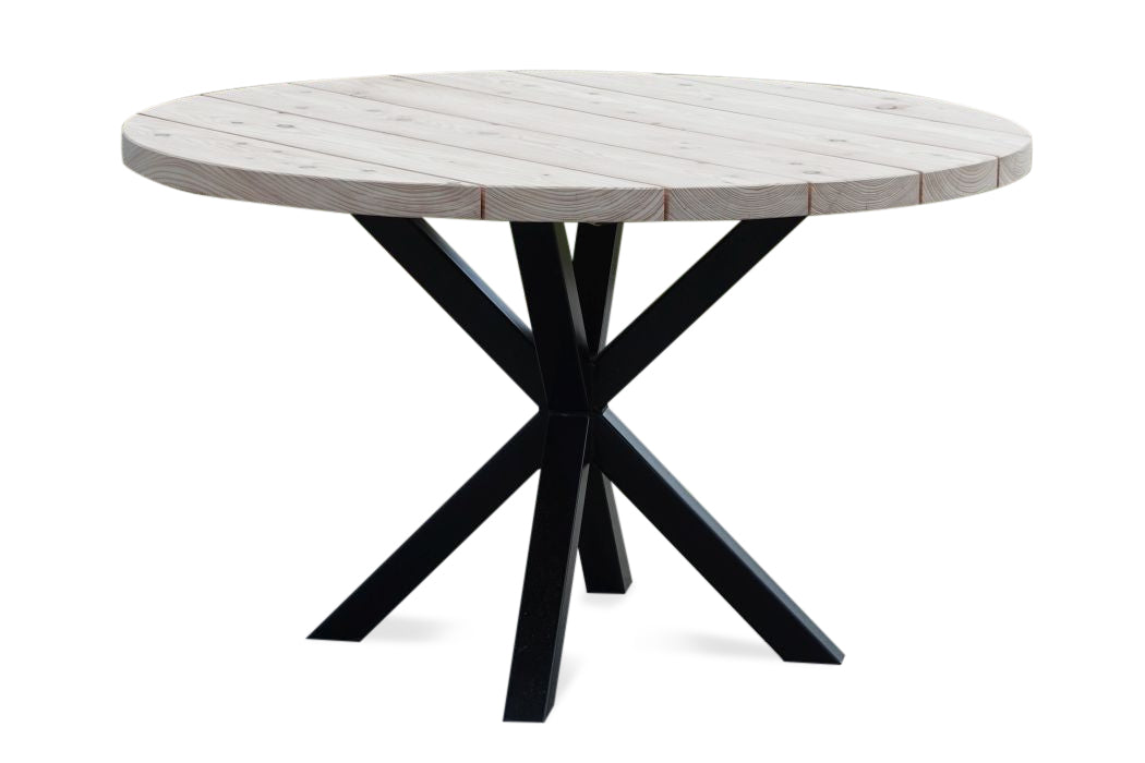 Ronde tuintafel Ronda met stalen poten